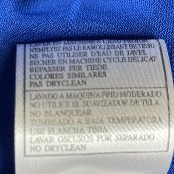 Antigua Golf Polo Shirt Bud Light Mens XL Blue Work Shirt - Picture 7 of 7